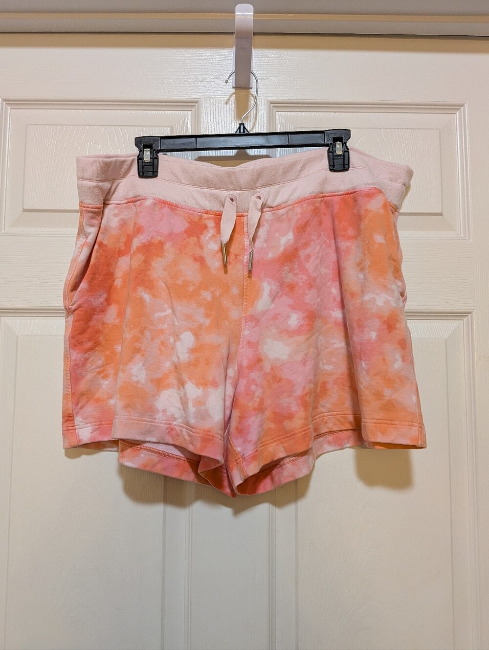Athleta Balanced Printed 4" Shortie TieDye Shorts 2X